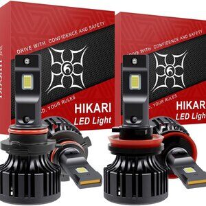 HIKARI LED Headlights Foglights Kit